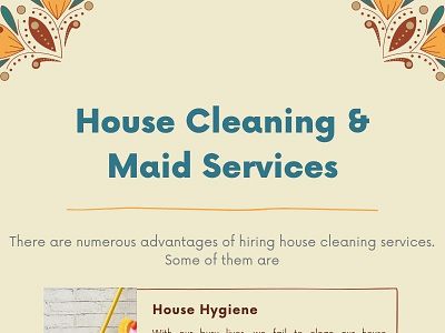 House Cleaning & Maid Services