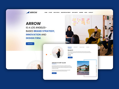 Arrow branding conceptdesign figmalayout inpiration uidesign uiux webinspiration webservice website concept websitedesigninspiration websiteinspiration