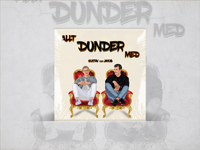 Allt Dunder Med Podcast album art album artwork album cover animation artwork logo mixtape podcast podcast art podcast logo