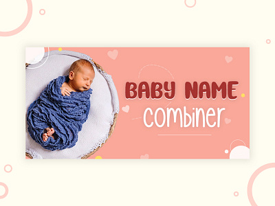 Baby Banner branding graphic design ui