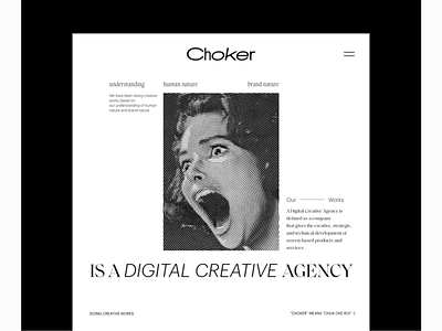 Choker Digital Agency Landing Page