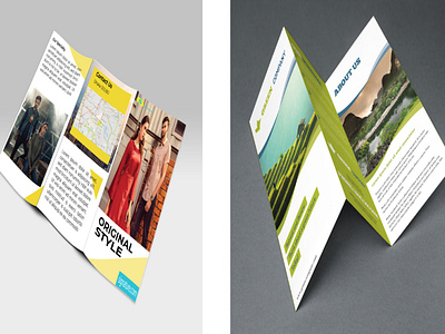 Tri Fold Brochure ads brand identity branding brochure brochure design brochure mockup brochure template design marketing design shakkhor46