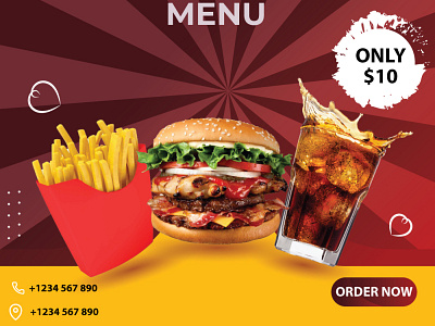 Social Media Banner branding design facebook ad graphic design instagram post restaurant restaurant branding shakkhor46 social social media design socialmedia