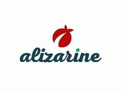 Alizarine logo design logo vector