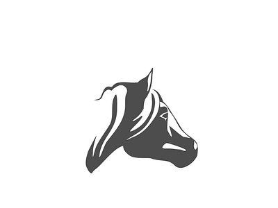 Horse head vector