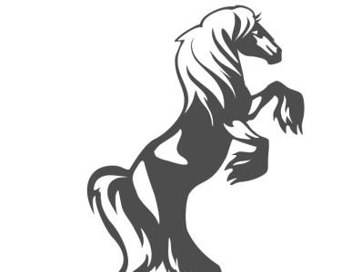 Horse vector design horse illustration logo vector