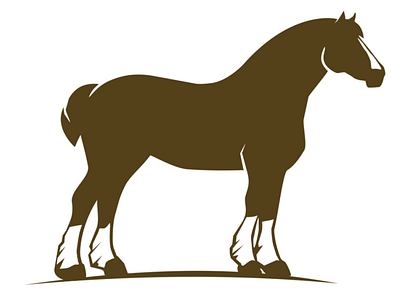 Horse logo design