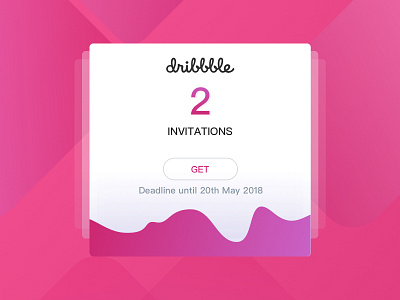 2x Dribbble Invitations