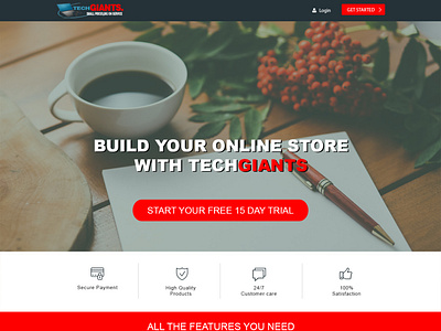 Tech Gaints Website