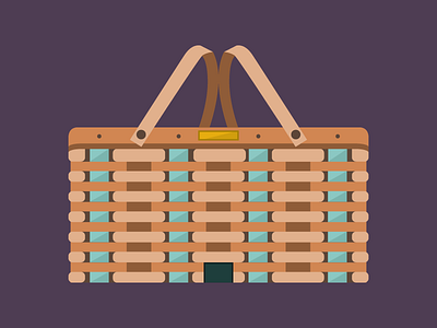 Basket Building architecture basket building illustration newark ohio vector