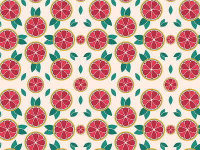 Grapefruit Pattern fruit grapefruit pattern repeating summer vector