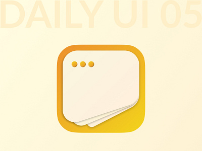 Daily UI :: 005 App Icon app icon dailyui ui