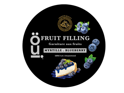 Rich & Premium Fruit Filling Pack Design