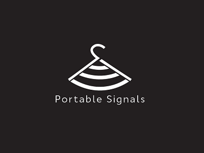 Portable Signals art branding design easy graphic design icon illustration internet logo portable signal signals tech vector wifi
