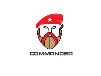 commander animation army art branding commander commando design graphic design icon illustration illustrator logo vector war