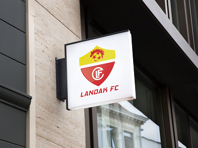 Landak FC Logo logo design vector