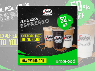 segafredo banner ads layout socialmedia