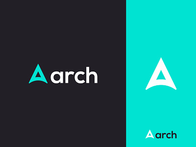 arch - Logo Design Concept a alphabet app arch archer arrow brand identity branding company concept designer portfolio designs icon letter logo logo designer logomark modern monogram negativespace