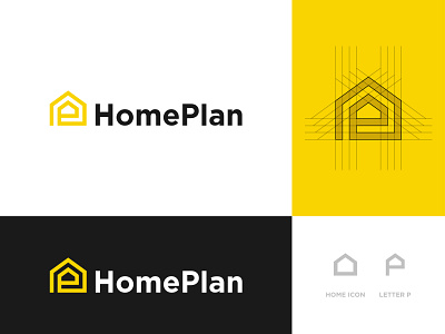 HomePlan - Logo Design Concept