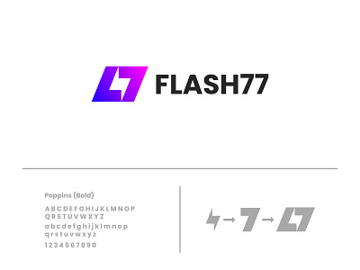 FLASH77 - Logo Design Concept