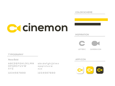 cinemon - Logo Design Concept