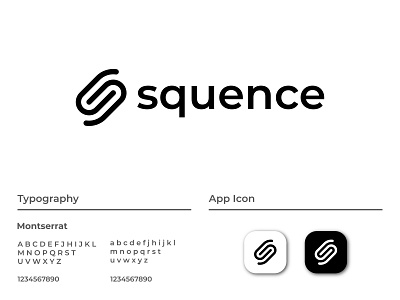 squence - Logo Design Concept best brand identity branding concept creative design designer portfolio designs faruk graphic design logo logo designer minimal minimalist modern omar s letter s logo squence unused