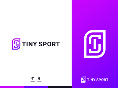 TINY SPORT - Logo Design Concept best brand identity branding club concept creative design designer portfolio designs league logo logo designer minimal minimalism modern s sport t t shirt website