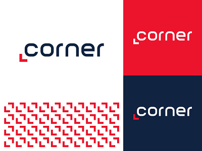 CORNER - Logo Design Concept arrow b2b brand identity branding concept container corner creative design designer portfolio designs geometric industrial logo logo designer mark modern shipmen typography vector