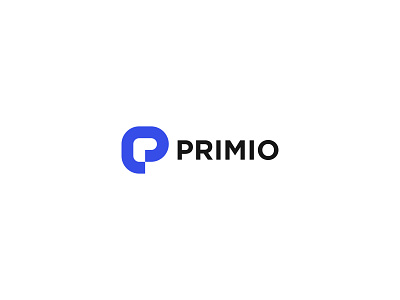 PRIMIO - Logo Design Concept abstract arrow best blue brand identity branding concept creative design designer portfolio designs logo logo designer modern pletter prime primio simple unique up