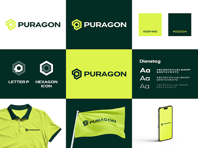 PURAGON - Logo Design Concept