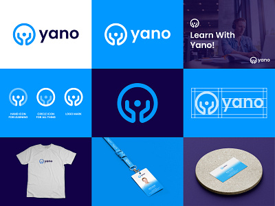 yano - Logo Design Concept agency brand identity branding care caring clinic concept creative design designer portfolio designs hand help learn logo logo designer modern simple teach yano
