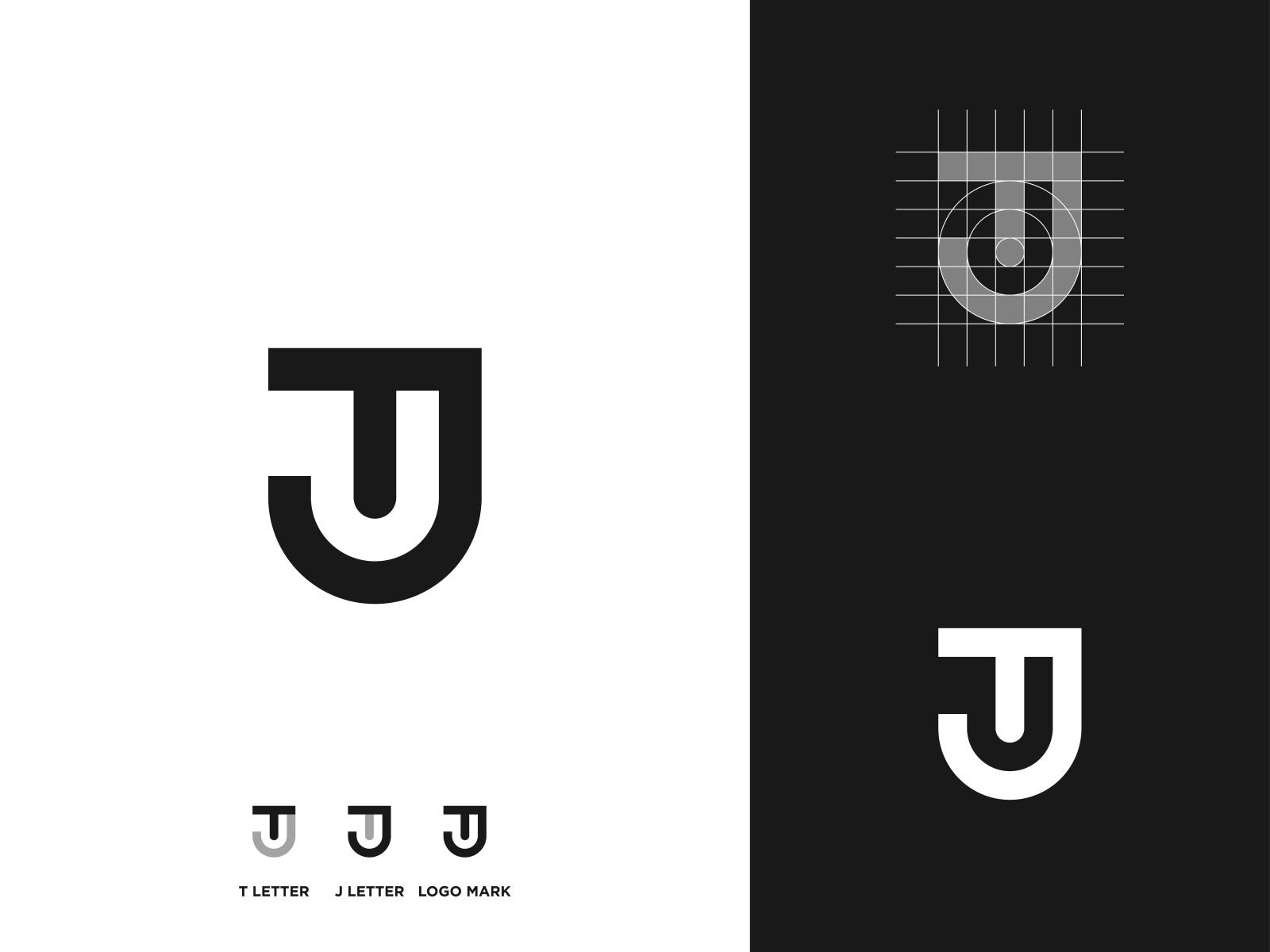 JT Logo Design Concept by Omar Faruk on Dribbble