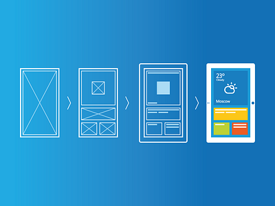 Wireframing Windows 8