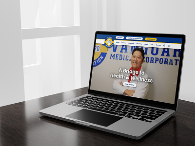 Vanguard Medical Corporation web design