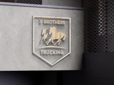 3 Brothers Trucking branding design logo logo design
