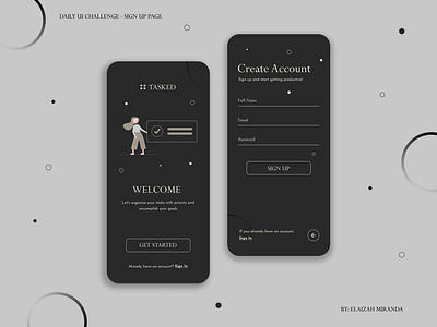 Daily UI - Sign Up