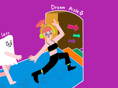 Dream Aisle design graphic design illustration