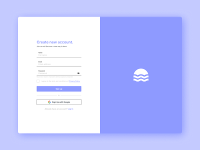 #001/Sign Up page