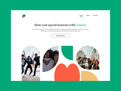 Connect branding figma graphic design uichallenge uidesign webdesign