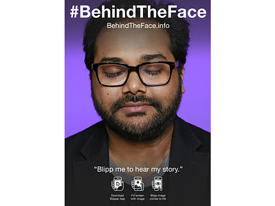 #BehindTheFace Augmented Reality Portrait: Ambarish Mitra