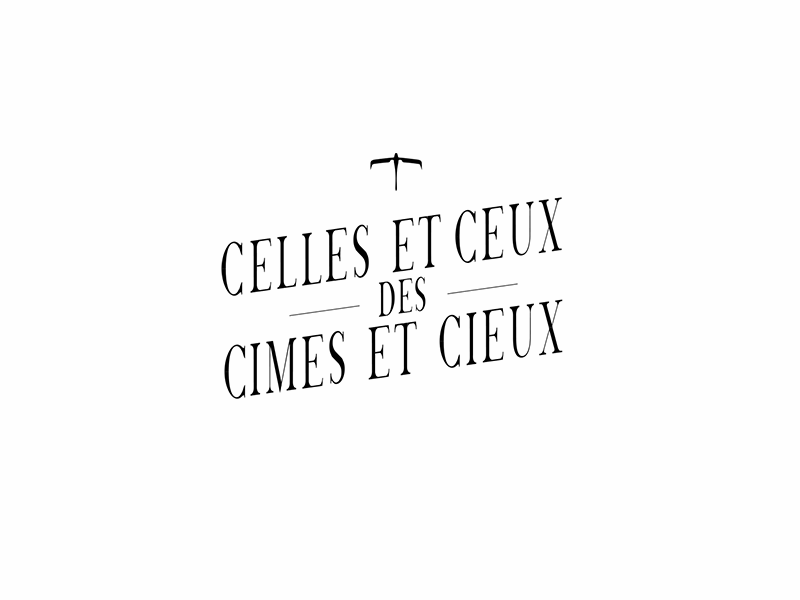 Celle Et Ceux Title 2d after effects animation cool fun illustrator logo movie short title typo typographie