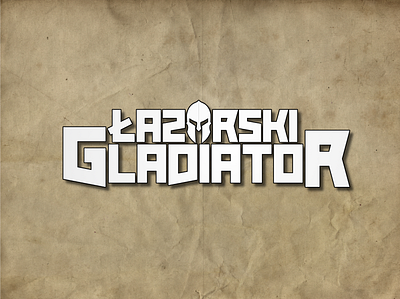 LOGO - Łazarski Gladiator design logo
