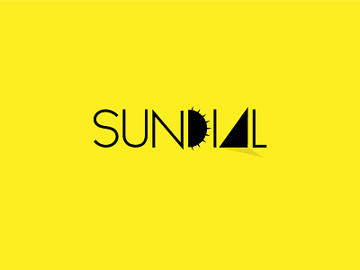 Sundial branding concept design dial graphic design identity logo mark minimalist sun