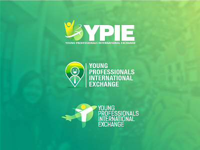 YPIE branding design graphic design identity internship logo travel