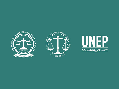 Unep Law design education green law logo school