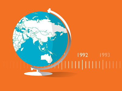 STYLE FRAME design globe graphics illustration map motion ngo non profit video