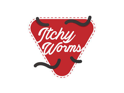 Itchyworms 3 branding design graphic design identity logo