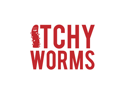 Itchyworms 4 branding design graphic design identity logo