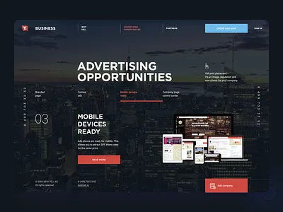 Yell Business design web