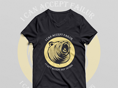 I will create a Modern and eye-catching t-shirt design. bear t shirt black branding collection cool design editable graphic design hoody illustration modern polo t shirt realistic t shirt t shirt design t shirt online tees template unique vector
